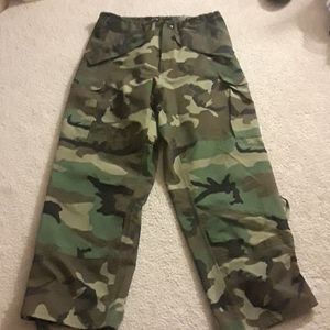 Man military pants